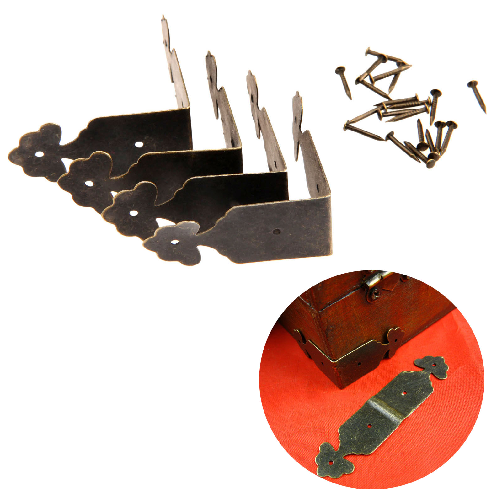 Furniture Hardware For Legs - 4 Pcs Decorativo Salva Angolo per