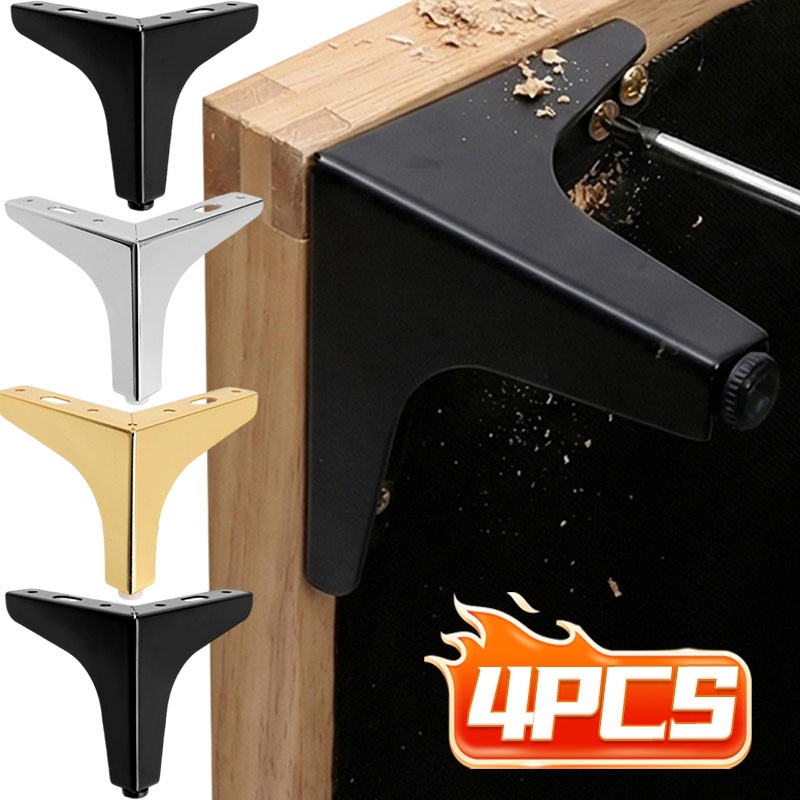 Furniture Hardware For Legs - Piedini di Ricambio in Metallo per