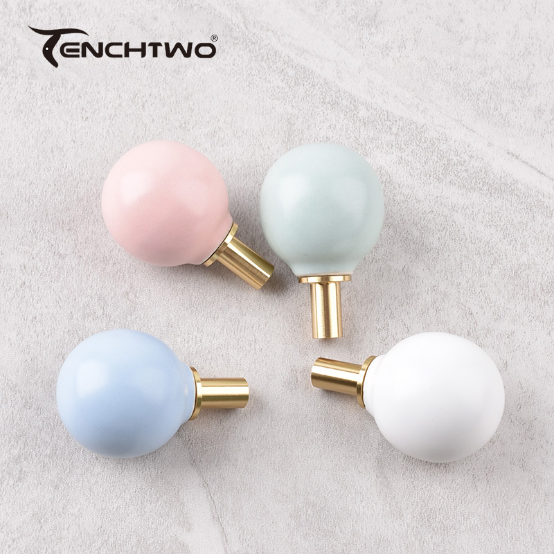 Gancio rotondo in ceramica gan - Furniture Hardware Latch recensione e prezzo