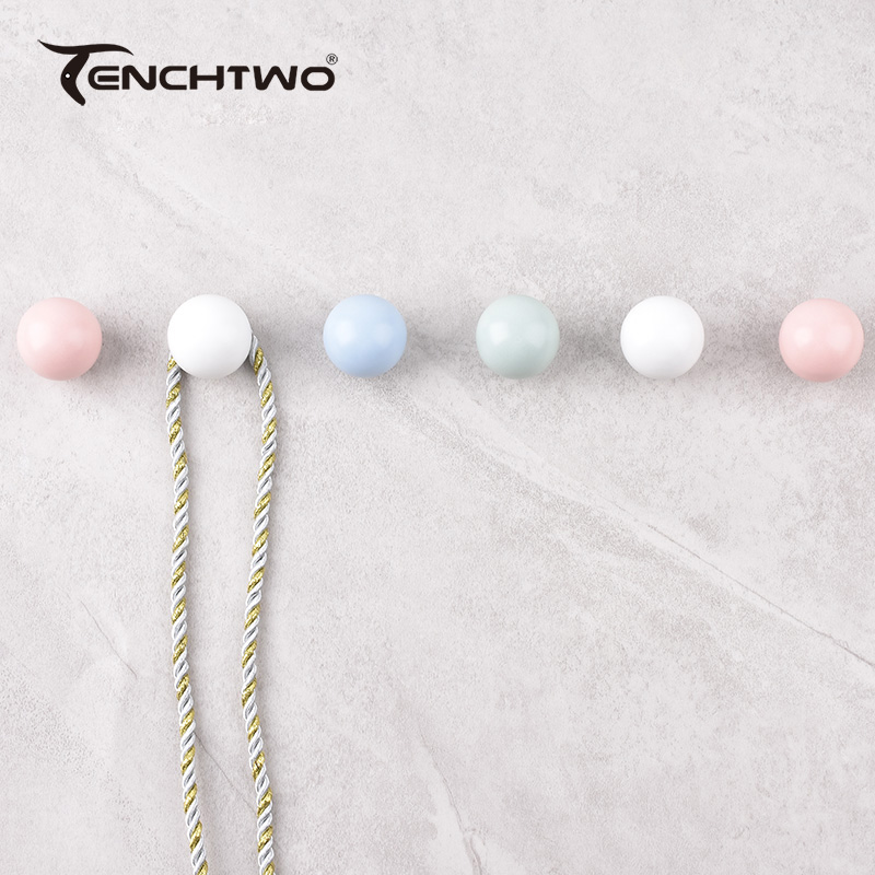 Gancio rotondo in ceramica gan - Furniture Hardware Latch recensione e prezzo