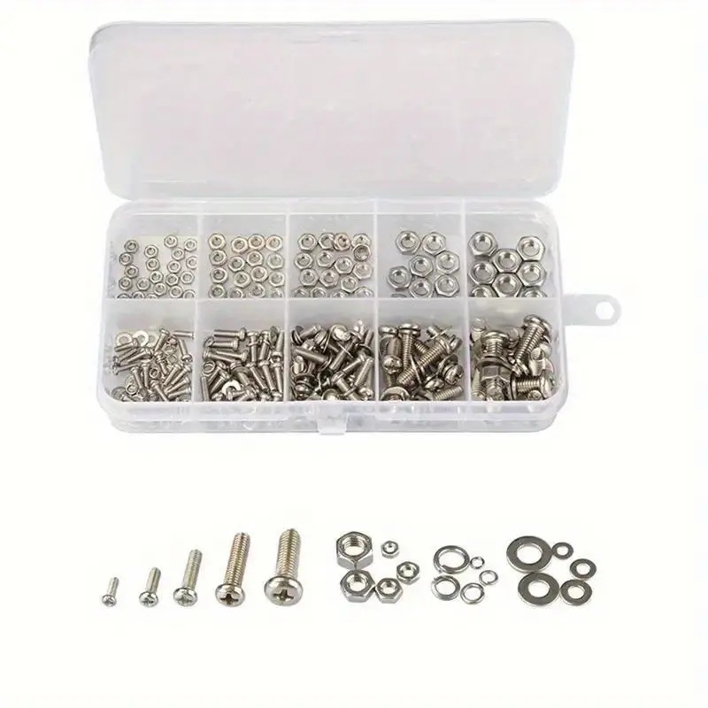 Set di dadi e bulloni esagonal - Furniture Hardware Bolts recensione e prezzo