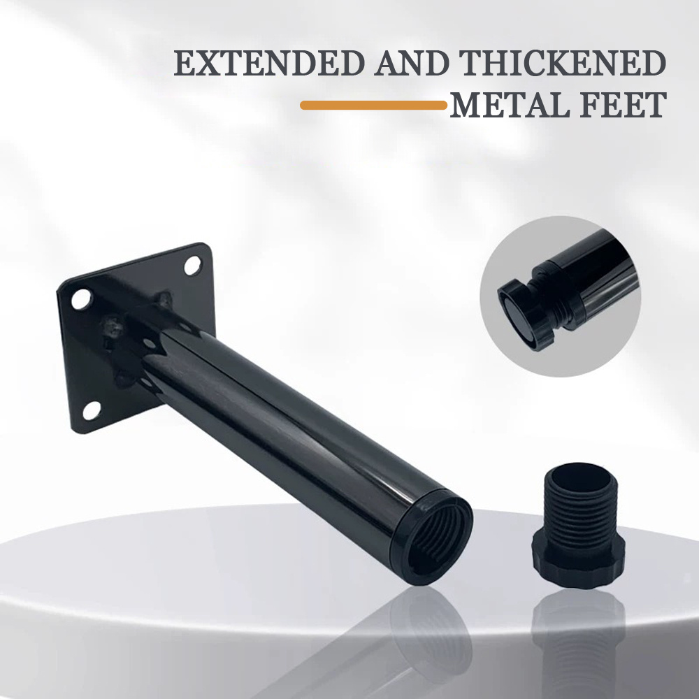 4 pezzi Nuovo design Gun Grey  - Furniture Hardware For Legs recensione e prezzo