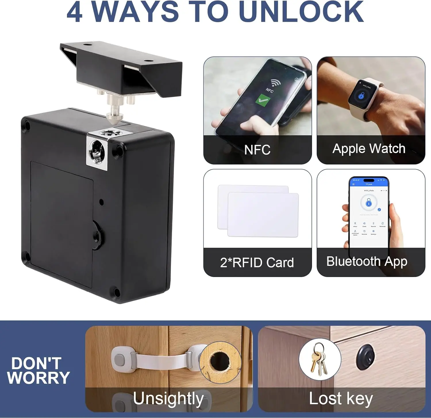 Serratura elettronica intellig - Furniture Hardware Bolts recensione e prezzo