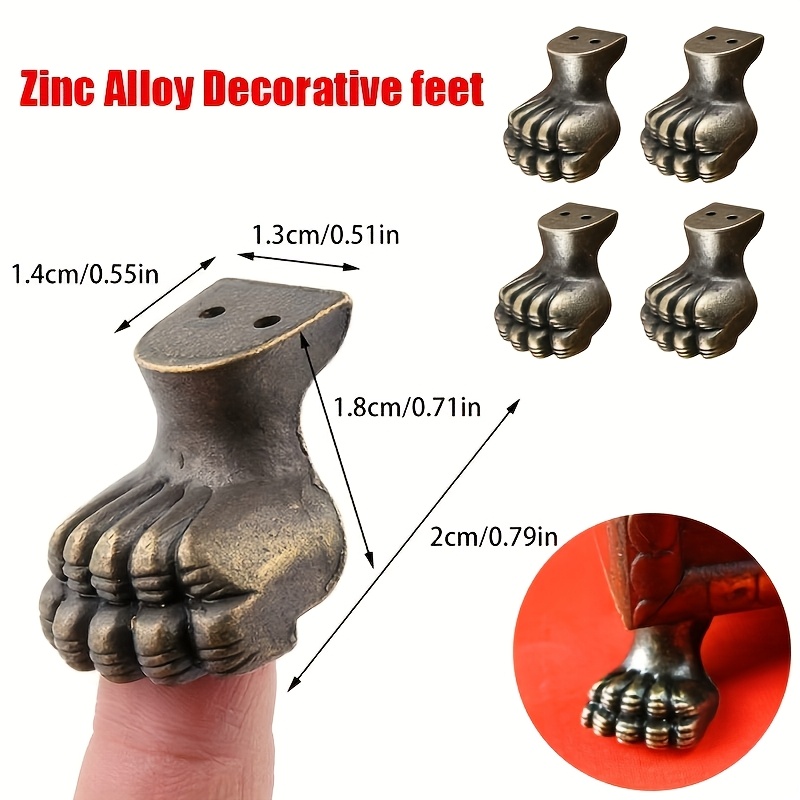 4 pz. Piedini Decorativi Antic - Furniture Hardware For Legs recensione e prezzo
