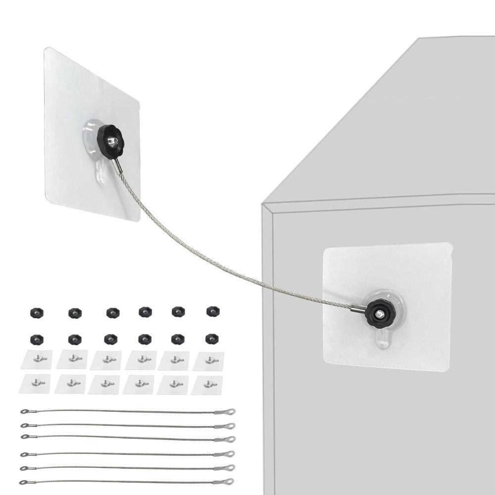 Set di 6 Cinghie Anti-Ribaltam - Furniture Hardware Bolts recensione e prezzo