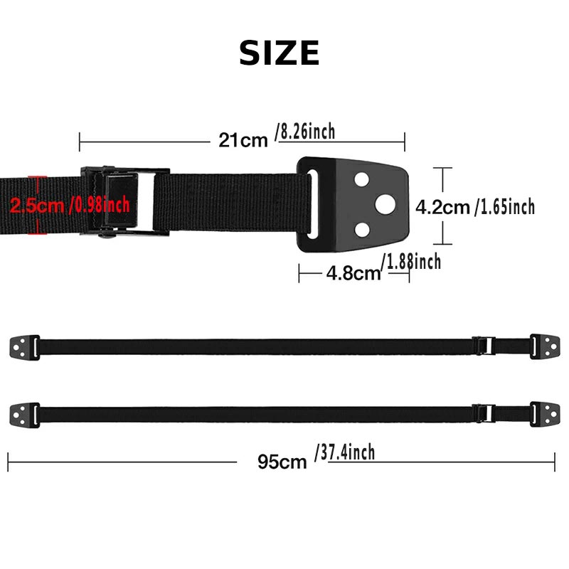Cinghie di sicurezza per TV re - Furniture Hardware Bolts recensione e prezzo