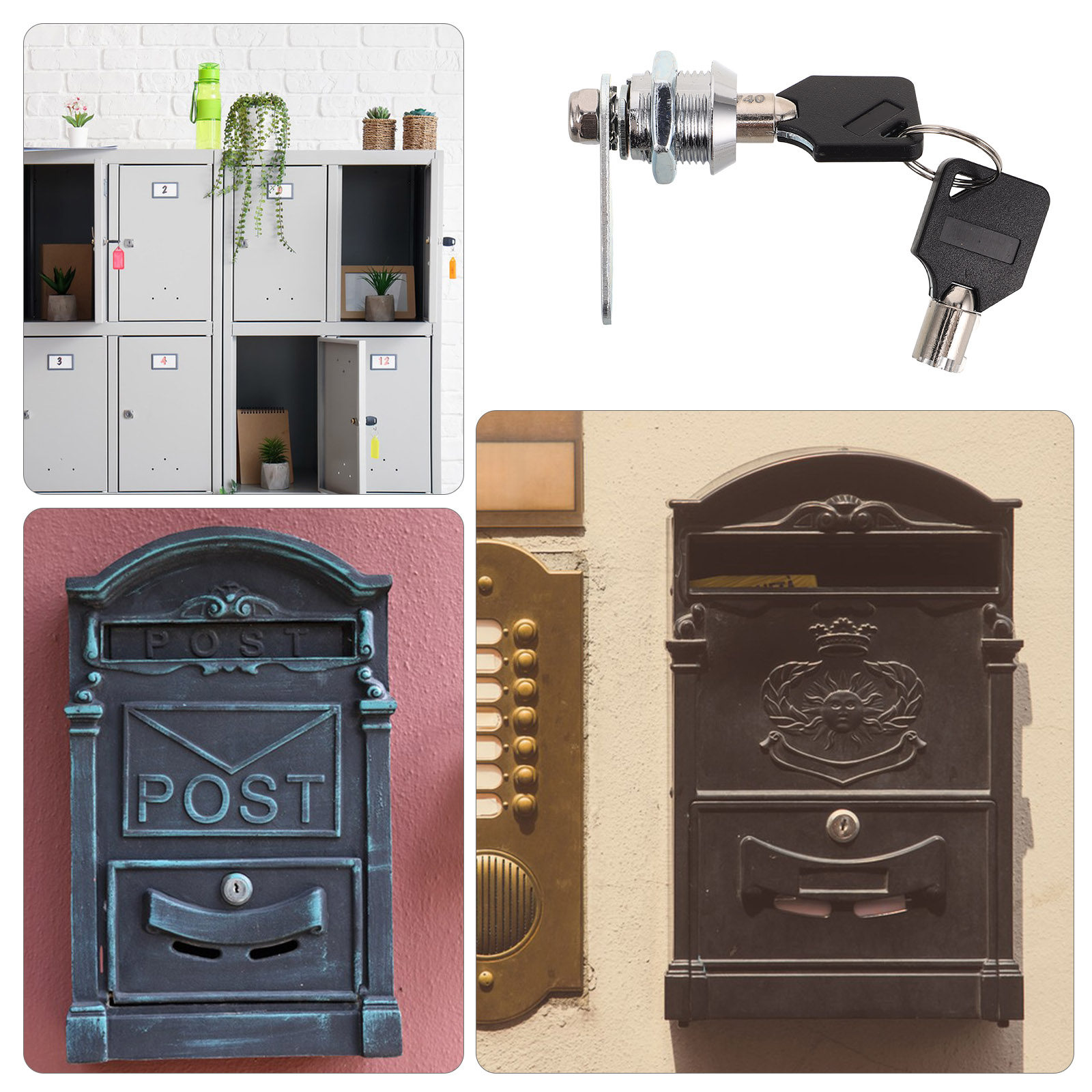 Set di serrature a camma in le - Furniture Hardware Locks recensione e prezzo