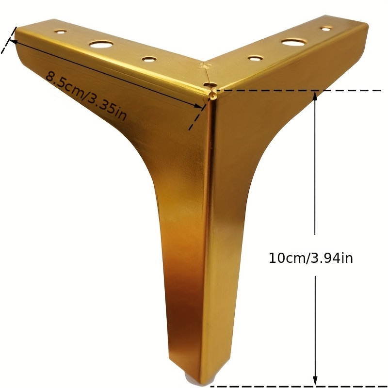 4 pezzi di gambe in metallo pe - Furniture Hardware For Legs recensione e prezzo